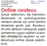 �ocu�um ve Ben haberi